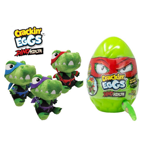 TGHSK017 CRAKIN' EGGS DINO NINJA INTERATTIVO 3 ASS.
