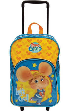 SCUOLA TPC00000 TOPO GIGIO ZAINO ASILO TROLLEY