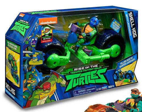 TUAB5000-TUAB5301-82480 NINJA TURTLES SHELL HOG WITH LEONARDO