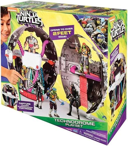 TUV06000-TUV06011 NINJA TURTLES TECHNODROME PLAYSET