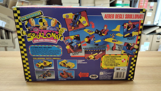 Vintage old style retro games Aereo degli sbullonati Gig 1990