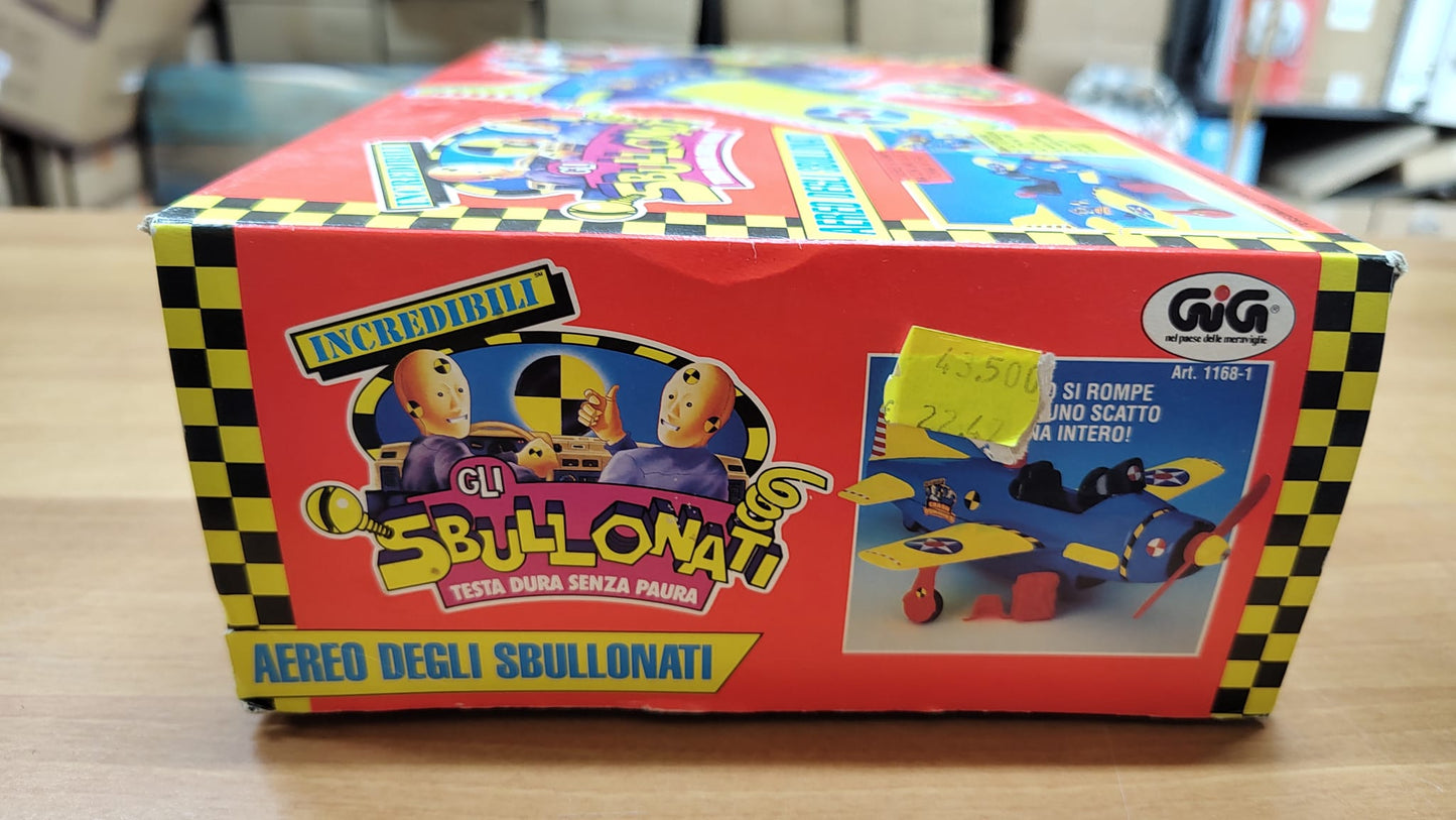 Vintage old style retro games Aereo degli sbullonati Gig 1990