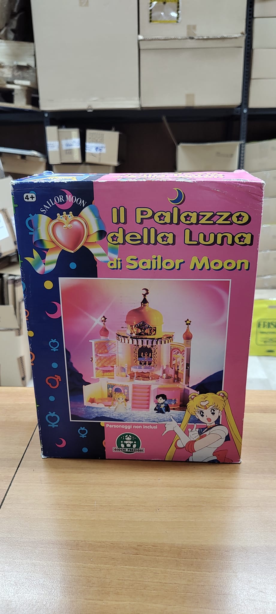 Vintage Old style Retro games 1992 Sailor Moon Il palazzo della luna - Giochi preziosi - Nuovo sigillato