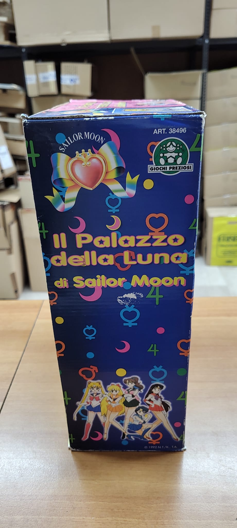 Vintage Old style Retro games 1992 Sailor Moon Il palazzo della luna - Giochi preziosi - Nuovo sigillato