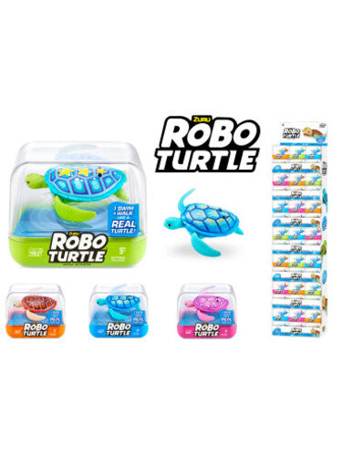 ZUR7192 ROBO TARTARUGHINA NUOTA DAVVERO,4 varianti